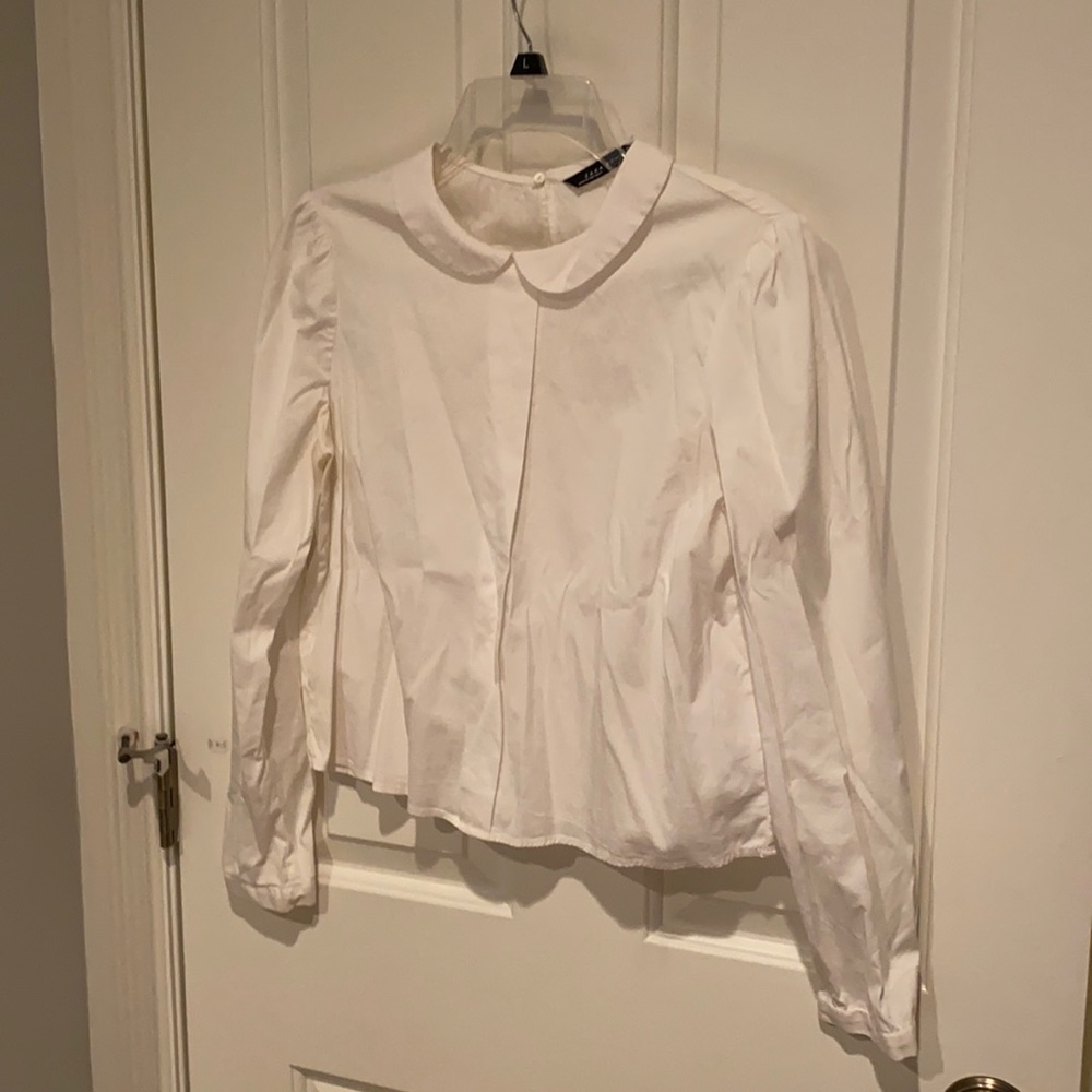 Zara white dress shirt